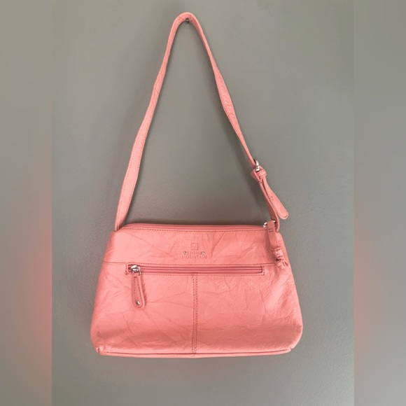 Stone Mountain Crinkle Leather Handbag - Picture 1 of 6